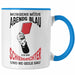 Schiedsrichter Tasse Geschenk für Schiedsrichter mit Spruch Blau Trendation