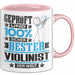 Violinist Geschenk Lustiger Spruch für Violinist Geschenkidee Bester Violinist Der Welt Rosa Trendation