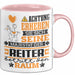 Reiter Geschenk Tasse Lustiger Spruch Erheben Sie Sich Der Reiter Betritt den Raum Rosa Trendation