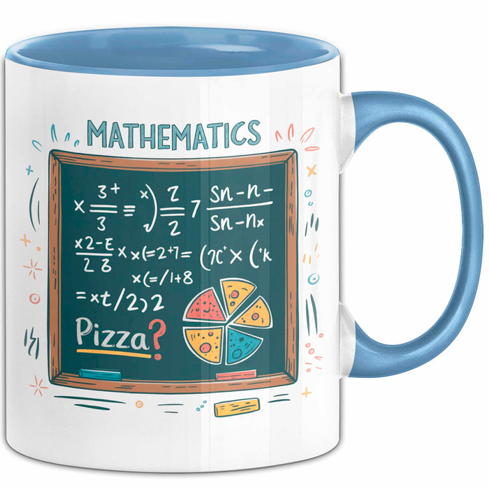 Mathematiker Tasse Geschenk Lustige Geschenkidee Spruch Für Zahlen Liebhaber Blau Trendation