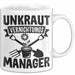Gärtner Tasse Geschenk Unkraut Vernichtungsmanager Weiß Trendation