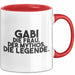 Gabi Tasse Gabi – Die Frau. Der Mythos. Die Legende. Geschenk Rot Trendation