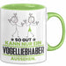 Vogelliebhaber Geschenk Tasse So Gut Kann Nur Ein Vogelliebhaber Aussehen Geschenkidee Kaffee-Becher Grün Trendation
