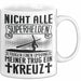 Christen Tasse Geschenk Christlich Glauben Kirche Geschenkidee Für Jesus-Fans Nicht Alle Superhelfen Tragen Einen Umhang Meiner Trug Ein Kreuz Weiß Trendation
