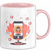 Influencer Tasse Geschenk Lustige Geschenkidee Spruch Für Trend Setter Rosa Trendation