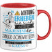 Singer-Songwriterin Tasse Geschenk Lustiger Spruch Bitte Erheben Sie Sich Seine Majestät Die Singer-Songwriterin Betritt Den Raum Rot Trendation