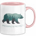 Wildtierschutz Tasse Geschenk Lustige Geschenkidee Spruch Bewahren und Schützen Rosa Trendation