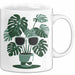 Pflanzenmama Tasse Geschenkidee für Zimmerpflanzen Pflegerin Weiß Trendation