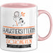 Haustiersitterin Weil Es Keinen Schöneren Beruf Gibt Tasse Geschenk für Eine Haustiersitterin Lustig Rosa Trendation