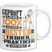 Tierheilpraktiker Geschenk Lustiger Spruch für Tierheilpraktiker Geschenkidee Bester Tierheilpraktiker Der Welt Weiß Trendation
