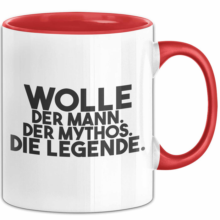 Wolle Tasse Wolle – Der Mann. Der Mythos. Die Legende. Geschenk