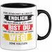 Office Arbeitskollege Tasse Geschenk Lustige Geschenkidee Spruch Alles Gute Auf Deinem Weg Deine Kollegen Trendation
