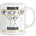 Hip-Hop-Fan Tasse Geschenk Ich Bin Hip-Hop-Fan Warum Weil Ich Es Kann Geschenkidee Geburtstag Weiß Trendation