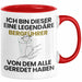 Bergführer Geschenk Tasse Lustige Geschenkidee Geburtstag für Bergführer Ich Bin Dieser Legendäre Bergführer Von Dem Alle Geredet Haben Kaffee-Becher Rot Trendation