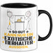 ExotischeTierhalter Geschenk Tasse So Gut Kann Nur Ein ExotischeTierhalter Aussehen Geschenkidee Kaffee-Becher Schwarz Trendation
