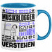 Musikblogger Geschenk Tasse Geschenkidee für Musikblogger Geburtstag Lustig Ich Bin Musikblogger Ich Kann Es Dir Erklären Aber Nicht Für Dich Verstehen Blau Trendation