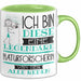 Naturforscherin Tasse Geschenk Ich Bin Diese Eine Legendäre Naturforscherin Von Der Alle Reden Geschenkidee Geburtstag Weihnachten Grün Trendation