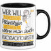 Rucksacktouristin Tasse Geschenk Spruch Wer Will Schon Prinzessin Sein Wenn Man Auch Rucksacktouristin Sein Kann Trendation