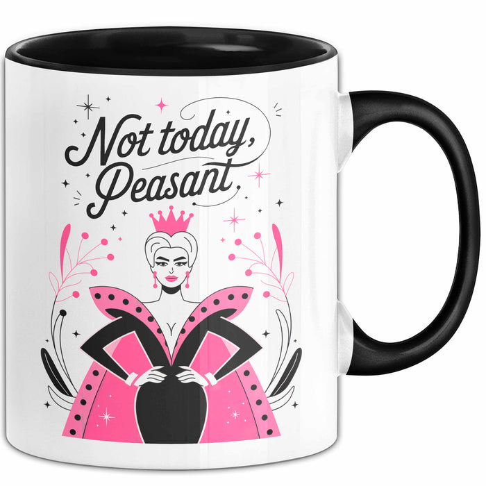 Freche Königin Tasse Geschenk Lustige Geschenkidee Spruch Für Starke Persönlichkeiten Trendation