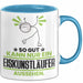 Eiskunstläufer Geschenk Tasse So Gut Kann Nur Ein Eiskunstläufer Aussehen Geschenkidee Kaffee-Becher Blau Trendation