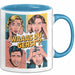 Büroarbeit Kollege Abschied Tasse Geschenk Lustige Geschenkidee Spruch Du Gehst Blau Trendation