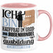 Kauffrau im Groß- und Außenhandel Ausbildung Start Geschenk Tasse Ich Bin Kauffrau im Groß- und Außenhandel In Der Ausbildung Ich Darf Das Kaffee-Becher Geschenkidee Rosa Trendation