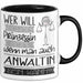 Anwältin Tasse Geschenk Spruch Wer Will Schon Prinzessin Sein Wenn Man Auch Anwältin Sein Kann Trendation