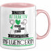 Influencerin Tasse Geschenk Becher Stark Attraktiv Furchtlos Influencerin Lustige Geschenkidee Rosa Trendation