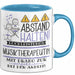 Musiktherapeutin Tasse Geschenk Lustig Abstand Halten Hochleistungs-Musiktherapeutin Mit Drang Zur Perfektion Bei Der Arbeit Blau Trendation