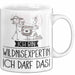 Geschenk für Wildnisexpertin Tasse Lustige Geschenkidee Geburtstag Ich Bin Wildnisexpertin Ich Darf Das Weiß Trendation
