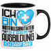 Notfallsanitäter Ausbildung Tasse Geschenk Ich Bin Notfallsanitäter In Der Ausbildung Ich Darf Das Geschenkidee Spruch Schwarz Trendation