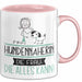 Hundennäherin Geschenk Tasse Becher Die Frau Die Allen Kann Geschenkidee für eine Hundennäherin Lustig Rosa Trendation