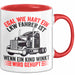 Lkw Fahrer Tasse Geschenk Harte Truckfahrer Trucker Geschenkidee Lustig Rot Trendation