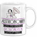 Astronomin Weil Es Keinen Schöneren Beruf Gibt Tasse Geschenk für Eine Astronomin Lustig Weiß Trendation