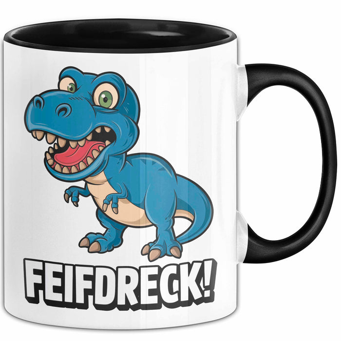 Dinosaurier Tasse Geschenk Lustige Geschenkidee Spruch Feifdreck Trendation