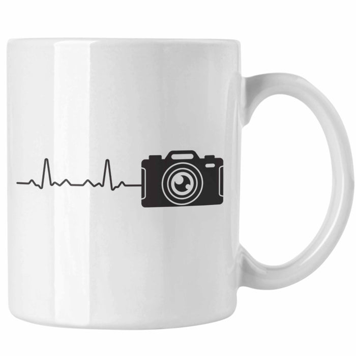 Trendation - Fotograf Tasse Zubehör Fotografie Geschenk Fotografieren Kaffeetasse Geschenkideen Lustiger Spruch Weiß Trendation