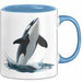 Wal Tier Tasse Geschenk Lustige Geschenkidee Spruch Blau Trendation