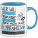 Rennfahrerin Tasse Geschenk Spruch Wer Will Schon Prinzessin Sein Wenn Man Auch Rennfahrerin Sein Kann Blau Trendation