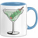 Cocktail Liebhaber Tasse Geschenkidee für Mixologie Fan Blau Trendation
