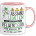 Influencerin Tasse Geschenk Lustig Abstand Halten Hochleistungs-Influencerin Mit Drang Zur Perfektion Bei Der Arbeit Rosa Trendation