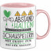 Schauspielerin Tasse Geschenk Lustig Abstand Halten Hochleistungs-Schauspielerin Mit Drang Zur Perfektion Bei Der Arbeit Rosa Trendation