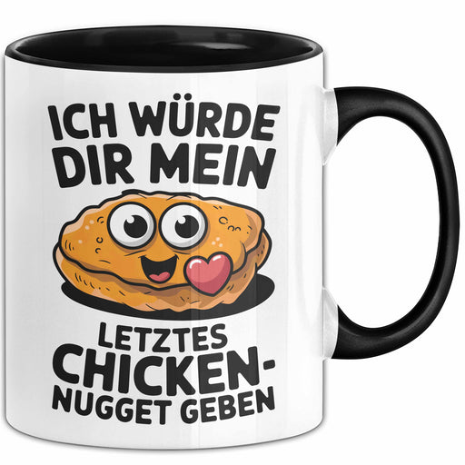 Ehemann Ehefrau Paare Jahrestag Tasse Geschenk Lustige Geschenkidee Spruch Ich Würde Dir Mein Letztes Chicken Nugget Geben Trendation