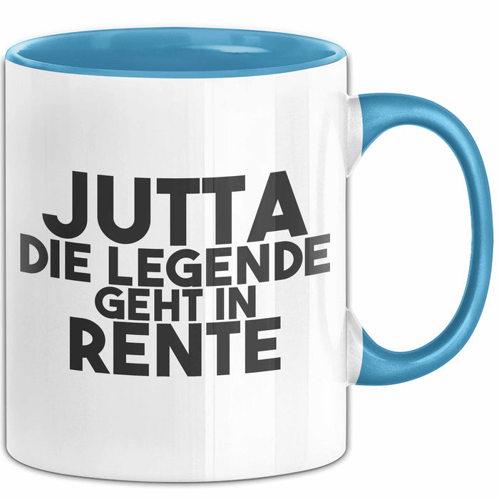 Jutta Tasse Jutta – Die Legende Geht In Rente Geschenk