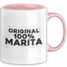 Marita Tasse Original 100% Marita Geschenk Rosa Trendation