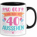 40er Geburtstag Tasse Geschenk Frauen So Gut Kann Man Mit 40 Aussehen Geschenkidee Geburtstag Trendation
