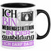 Mediengestalterin Ausbildung Start Geschenk Tasse Ich Bin Mediengestalterin In Der Ausbildung Ich Darf Das Kaffee-Becher Geschenkidee Schwarz Trendation