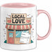 Kleinunternehmer Tasse Geschenk Lustige Geschenkidee Spruch Für Lokale Helden Rosa Trendation