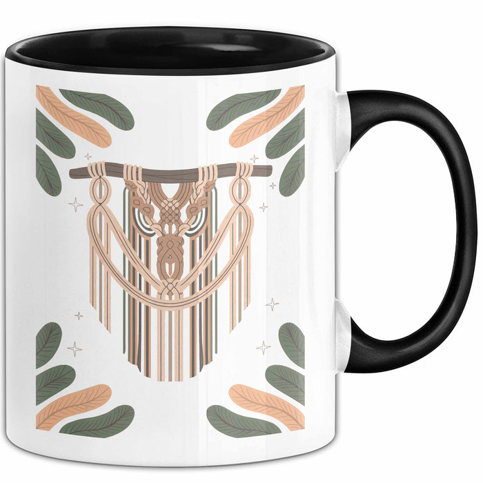 Makramee Liebhaber Tasse Geschenk Lustige Geschenkidee Spruch Für Faser Kunst Fans Trendation