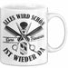 Friseurin Tasse GEschenk Alles Wird Schön Eure Friseurin Ist Wieder Da Weiß Trendation