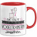 Vogeltrainerin Geschenk Tasse So Gut Kann Nur Eine Vogeltrainerin Aussehen Geschenkidee Geburtstag Weihnachten Lustig Rot Trendation